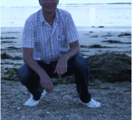 Gigolo op het strand in Knokke.